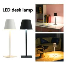 Load image into Gallery viewer, Rechargeable LED Table Lamp Touch Switch 3 Levels Dimmable Desk Lights Bar Club Dinner Creative Decorative Ambient Lighting
