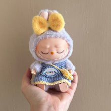 Load image into Gallery viewer, 10cm Cotton Dolls Dress New Baby Clothes Doll Clothes Multicolor Embroider BJD Doll Clothes Master Dog
