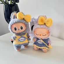 Load image into Gallery viewer, 10cm Cotton Dolls Dress New Baby Clothes Doll Clothes Multicolor Embroider BJD Doll Clothes Master Dog
