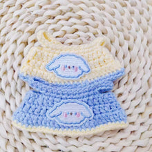 Load image into Gallery viewer, 10cm Cotton Dolls Dress New Baby Clothes Doll Clothes Multicolor Embroider BJD Doll Clothes Master Dog
