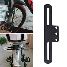 Load image into Gallery viewer, Motorcycle Electric Vehicle Mudguard License Bracket Plate Holder Iron Brackets Equipment Accessories
