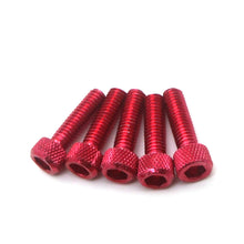 Load image into Gallery viewer, 5Pcs M6*20mm Motorcycle Bolts Screw Aluminum Adornment Colourful Anodised Bolts Screws M6 Cap Head Moto Parts
