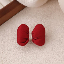 Load image into Gallery viewer, Cloth Bow Hair Clip Cute Classic Plaid Bow Hairpin Headwear Sweet Hair Ornament Red Fashionable Hair Accessories
