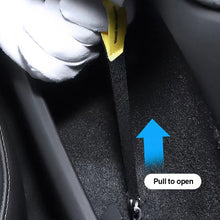 Load image into Gallery viewer, Car Rear Door Mechanical Switch Extended Door Emergency Handle Manual Door Release Emergency Puller Button for Tesla Model Y
