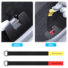 Load image into Gallery viewer, Car Rear Door Mechanical Switch Extended Door Emergency Handle Manual Door Release Emergency Puller Button for Tesla Model Y
