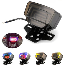 Load image into Gallery viewer, Motorcycle LED Tail Lights Brake Rear Light Lamp Integration Tail With Dynamic Flash For Honda CG125 TMX125/155
