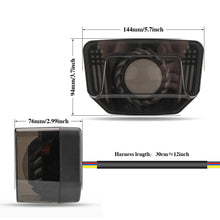 Load image into Gallery viewer, Motorcycle LED Tail Lights Brake Rear Light Lamp Integration Tail With Dynamic Flash For Honda CG125 TMX125/155 CG CD CT
