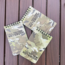 Load image into Gallery viewer, Tactical Note Book All-Weather Notebook Waterproof Writing Paper In Rain Camouflage Memo Pad Small Notebook Student Supplies

