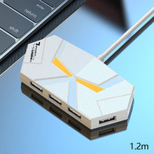 Load image into Gallery viewer, 7/4 Ports USB 2.0 HUB Type C Docking Station 5Gbps High Speed Transmission Splitter Adapter For Laptop Hard Drive Mouse Keyboard
