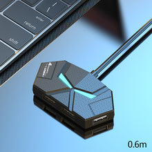 Load image into Gallery viewer, 7/4 Ports USB 2.0 HUB Type C Docking Station 5Gbps High Speed Transmission Splitter Adapter For Laptop Hard Drive Mouse Keyboard

