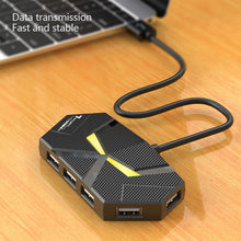 Load image into Gallery viewer, 7/4 Ports USB 2.0 HUB Type C Docking Station 5Gbps High Speed Transmission Splitter Adapter For Laptop Hard Drive Mouse Keyboard
