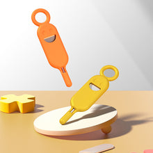 Load image into Gallery viewer, 2 IN 1 Anti-Lost Sim Card Eject Pin Needle with Storage Case Mobile Phone SIMCard Protector Holder Ejecter Tool Keyring Pendent
