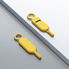 Load image into Gallery viewer, 2 IN 1 Anti-Lost Sim Card Eject Pin Needle with Storage Case Mobile Phone SIMCard Protector Holder Ejecter Tool Keyring Pendent
