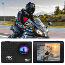 Load image into Gallery viewer, 4K/30FPS WIFI Digital Camera Outdoor Diving DV Anti-Shake And Waterproof Sports Camera
