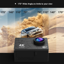 Load image into Gallery viewer, 4K WIFI Digital Camera Outdoor Diving DV F2.0 Large Aperture Cyclic Recording Anti-Shake Waterproof Sports Camera
