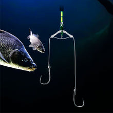 Load image into Gallery viewer, 10PCS Anti-Winding Unloading Silica Gel Eight Loop Sub Wire Connector High Elastic Fork Fishing Gear Supplies
