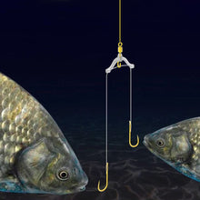 Load image into Gallery viewer, 5PCS Anti-Winding Unloading Sub Line Clamp Silica Gel Fork Instant Fishing Accessories
