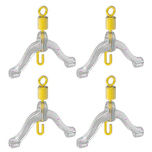 Load image into Gallery viewer, 5PCS Anti-Winding Unloading Sub Line Clamp Silica Gel Fork Instant Fishing Accessories
