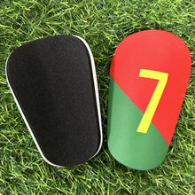 Load image into Gallery viewer, 1Pair NO.7 Professional Football Shin Guard PU Thick Anti-Collision And Shock-Absorbing Insert Board Sports Protective Supplies
