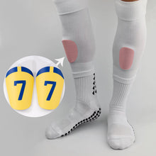 Load image into Gallery viewer, 1Pair NO.7 Professional Football Shin Guard PU Thick Anti-Collision And Shock-Absorbing Insert Board Sports Protective Supplies
