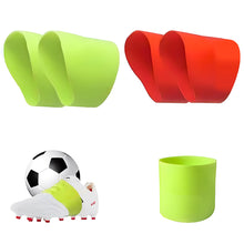 Load image into Gallery viewer, 1Pair Football High Grip Foot Fixation Training Band Anti-Slip Sports Shoe Protection Silicone Cover
