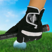 Load image into Gallery viewer, 1PC Men's Golf Microfiber Cloth Gloves Breathable Wear-Resistant Sports Gloves Distinguish Between Left And Right Hand Golf Supplies
