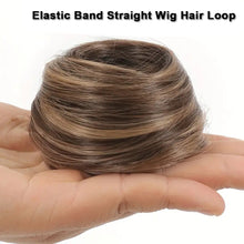 Load image into Gallery viewer, Wig Elastic Band Straight Wig Hair Loop Female Simulated Hair Fluffy Natural Bun Lazy Person Curly Wig Hair Loop
