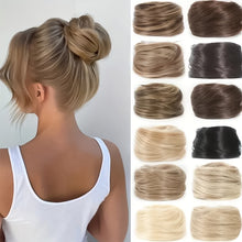 Load image into Gallery viewer, Wig Elastic Band Straight Wig Hair Loop Female Simulated Hair Fluffy Natural Bun Lazy Person Curly Wig Hair Loop
