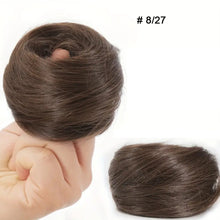 Load image into Gallery viewer, Wig Elastic Band Straight Wig Hair Loop Female Simulated Hair Fluffy Natural Bun Lazy Person Curly Wig Hair Loop
