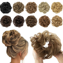 Load image into Gallery viewer, Fashion Maruko Shaped Wig with Elasticity Flower Bud Flower Bud Curly Hair Wig and Headband
