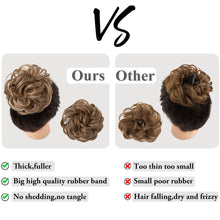 Load image into Gallery viewer, Fashion Maruko Shaped Wig with Elasticity Flower Bud Flower Bud Curly Hair Wig and Headband
