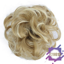 Load image into Gallery viewer, Fashion Maruko Shaped Wig with Elasticity Flower Bud Flower Bud Curly Hair Wig and Headband
