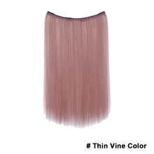 Load image into Gallery viewer, Hidden Dye Wig Piece Hanging Ear Dye Women's Highlight Dye Colored Hair Extensions Inner Layer Bleaching Dopamine Long Hair Wig Piece
