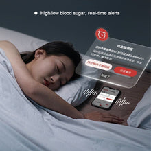 Load image into Gallery viewer, Continuous glucose monitoring, blood glucose meter without finger pricking, real-time measurement of high and low blood sugar, real-time reminder of blood glucose meter
