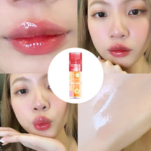 Load image into Gallery viewer, Warm Changing Lip Oil Is Moisturizing Easy To Color Moisturizing Color Changing Lip Glaze Pouting Lip Gloss Lip Glaze
