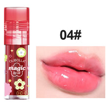 Load image into Gallery viewer, Warm Changing Lip Oil Is Moisturizing Easy To Color Moisturizing Color Changing Lip Glaze Pouting Lip Gloss Lip Glaze

