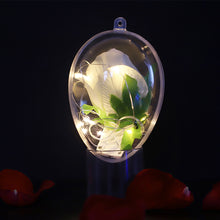 Load image into Gallery viewer, 17cm PVC Organizer Box For Labubu Dust-Proof Transparent Face Shield for Dolls Transparent Ball Christmas Decoration Festival Ceiling Pendant
