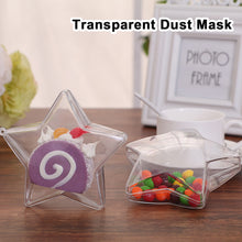 Load image into Gallery viewer, 16cm Anti-proof Cover For Labubu Dustproof Star Shape Cover Transparent Ball Christmas Decoration Festival Ceiling Pendant
