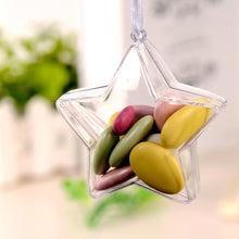 Load image into Gallery viewer, 16cm Anti-proof Cover For Labubu Dustproof Star Shape Cover Transparent Ball Christmas Decoration Festival Ceiling Pendant
