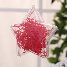 Load image into Gallery viewer, 16cm Anti-proof Cover For Labubu Dustproof Star Shape Cover Transparent Ball Christmas Decoration Festival Ceiling Pendant
