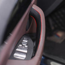 Load image into Gallery viewer, 1Pc Car Interior Door Handle Pull Protective Cover ABS Left Right For BMW X3 ix3 X4 2018-2024
