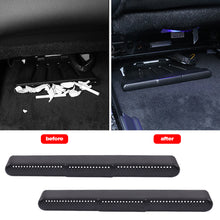 Load image into Gallery viewer, 2Pcs Car ABS Under Seat AC Air Vent Covers Grille Rear Seat Bottom Anit-Blocking Outlet Dust Cover For Mercedes Benz C C200/C260L 2022-2024
