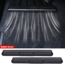 Load image into Gallery viewer, 2Pcs Car ABS Under Seat AC Air Vent Covers Grille Rear Seat Bottom Anit-Blocking Outlet Dust Cover For Mercedes Benz C C200/C260L 2022-2024

