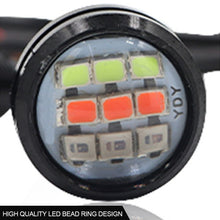 Load image into Gallery viewer, 2Pcs Motorcycle Signal Light 23mm Eagle Eye RGB Turn Signal Daytime Running Lamp Fog Lamp Angel Light Accessories
