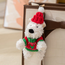Load image into Gallery viewer, For Jellycat Dog 11cm West Highland White Terrier Christmas Snowman Sweater Winter Clothes Hat Replacement Outfit Accessories Mini Clothes
