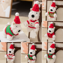 Load image into Gallery viewer, For Jellycat Dog 11cm West Highland White Terrier Christmas Snowman Sweater Winter Clothes Hat Replacement Outfit Accessories Mini Clothes
