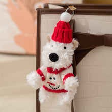 Load image into Gallery viewer, For Jellycat Dog 11cm West Highland White Terrier Christmas Snowman Sweater Winter Clothes Hat Replacement Outfit Accessories Mini Clothes
