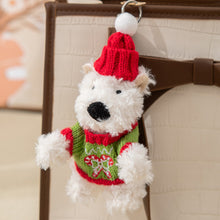 Load image into Gallery viewer, For Jellycat Dog 11cm West Highland White Terrier Christmas Snowman Sweater Winter Clothes Hat Replacement Outfit Accessories Mini Clothes
