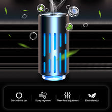Load image into Gallery viewer, Car Air Vent Electric Air Diffuser Aroma Humidifier Mist Aromatherapy with Atmosphere Light Car Air Freshener For Removing Odors Car Accessories
