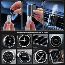 Load image into Gallery viewer, Car Air Vent Electric Air Diffuser Aroma Humidifier Mist Aromatherapy with Atmosphere Light Car Air Freshener For Removing Odors Car Accessories
